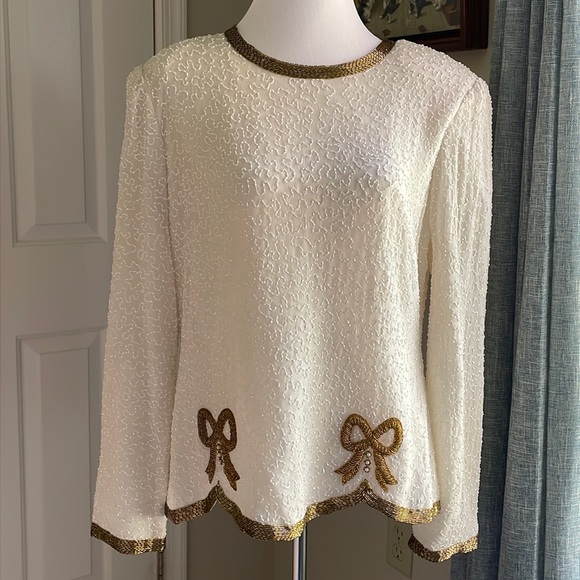 Vintage Holiday Leslie Fay Evenings NWT - Picture 1 of 9